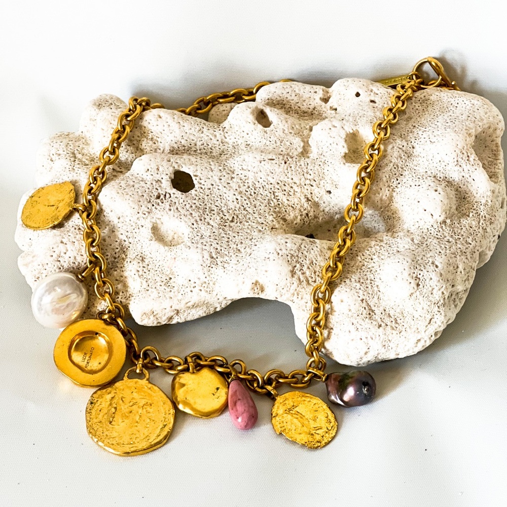 Lizzie Fortunato charm necklace